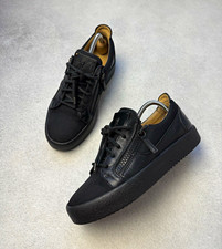 Giuseppe Zanotti Frankie Low Top Black Sneakers US8 picture