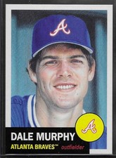 2022 TOPPS LIVING SET # 504 DALE MURPHY Atlanta Braves 2,422 Printed picture