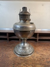 Vintage B&H Metal Kerosene Oil Lamp Lantern Bradley & Hubbard  Parts or Repair picture