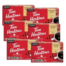 Tim Hortons Original Blend Medium Roast Coffee K-Cup Pods 72ct Keurig picture