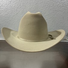Vintage Resistol 7X Beaver Felt Golden-bear Cowboy Hat 7 1/8 Cattle King picture