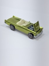VINTAGE HOT WHEELS REDLINE CLASSIC 1957 T-BIRD 1968 MATTEL USA OLIVE GREEN picture