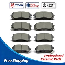 Front Rear Ceramic Disc Brake Pads For 2010 2011 2012 2013-2017 Hyundai Tucson picture