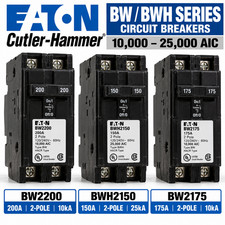 Eaton Cutler Hammer BW BWH Breaker BW2200 BWH2150 BW2175 150A 175A 200A 2P picture