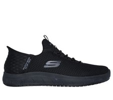 Skechers Work Hands Free Slip ins Slip Resistant Summits Colsin 200205 Black picture