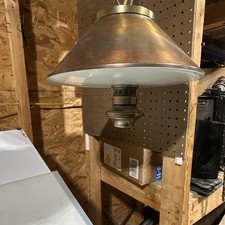 Vintage Mid-Century Modern Moe Light Pendant Ceiling Fixture – Thomas Industries picture