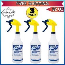(3 pack) Zep Professional Plastic Spray Bottle, 32 oz *NEW* picture