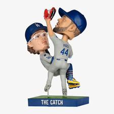 Andy Pages x Kiké Hernández “The Catch” Bobblehead LA Dodgers 9/6/26 With Box picture