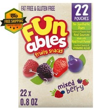 Funables Mixed Berry Fruity Snacks, 0.8 oz, Pack of 22 picture