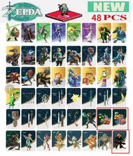 48pcs/set BOTW TOTK Zelda Tears of the Kingdom Mini NFC Cards for Switch 2 Wii U picture