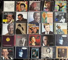 (25) VINTAGE POP PREMIUM CD: SINATRA, ELVIS, McLEAN, BENNETT, PIAF, TOM JONES picture