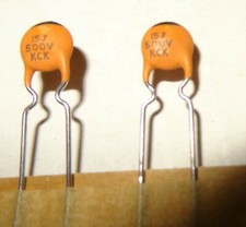 3 pcs.Ceramic Capacitors. 15pF 500V,   picture