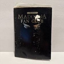 MADONNA  Official Madonna Fan Club FOLDER & Membership Card picture
