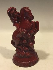 Zsolnay Red Eosin Devil Hussar WW1 1914 Figurine Adolph Zutt picture
