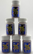 (6) 30ct BOTTLES MINI THIN 25/50 EF ENERGY BOOSTER (30 x6 Bottles) = 180 PILLS picture