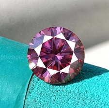 2.2 Ct Round Pink Lab Grown Diamond Loose Gem D Color VVS1 EGL Certified 6AGL picture