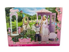 Barbie as Rapunzel Enchanted Wedding  Playset Rapunzel’s New Old Stock ~ Sealed picture