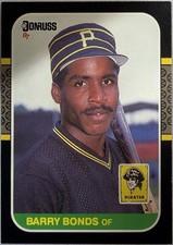 1987 Donruss #361 Barry Bonds RC (Sharp) NM-MT+ *  * picture
