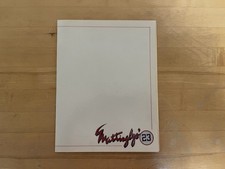 Signed Autograph Don Mattingly / Mattingly's 23 Restaurant Menu Autographed picture