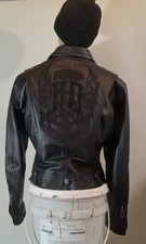 Womans HARLY DAVIDSON EMBROIDERED JACKET picture