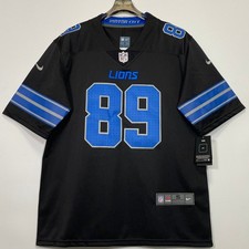 Dan Campbell #89 Black Men's Adult Embroidered Jersey S-4XL picture