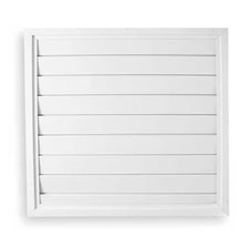 Dayton 3Hhr3 Spring Draftback Damper, Vert/Horz Ceiling Mount, 30In Blade Dia, picture