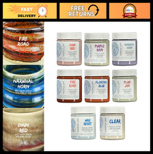 Specialty Pottery Variety Set #2 - Mid Fire Cones 5 & 6 - 8 x 4oz Jars Included picture