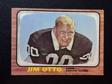 1966 Topps Football #115 Jim Otto Oakland Raiders EX picture