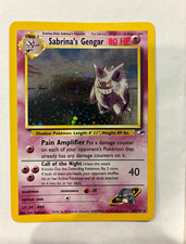 Pokemon TCG Sabrina's Gengar 14/132 Gym Challenge Holo Rare 2000 EN 80 HP 👻 picture