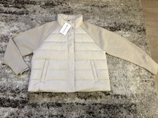 NWT Athleta Incline Hybrid Jacket Women XL Sweater Outdoor BUTTON + Zip $279 picture
