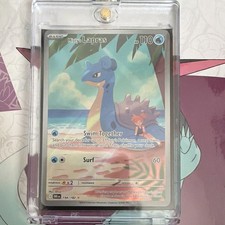Misty's Lapras - 194/182 (Illustration Rare Holo Full Art Sv10 2025 English) picture