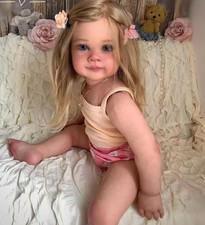 30inch Unassembled Toddler Girl Reborn Baby Doll Kits Painted DIY Toy Gift Ready picture