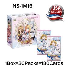NS-1M16 Box CGC Trading Cards Waifu Goddess Story 30 Packs picture