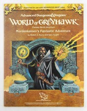 AD&D Greyhawk WG5 Mordenkainen's Fantastic Adventure VG TSR Robert J Kuntz, Gary picture