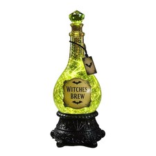 Halloween Witches Brew Potion Bottle Light, Glitter Swirling Decor Lamp picture