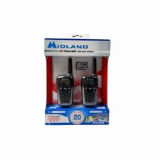 Midland X-Talker Two-Way Radio Walkie Talkies Weather Alert Model T10 NEW picture