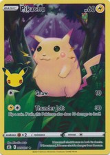 Pikachu - 005/025 Full Art Holo Rare Celebrations NM Pokemon TCG picture