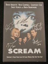 Scream Cast Signed 11x17 Photo Campbell Lillard Skeet Roger Jamie Auto JSA COA  picture