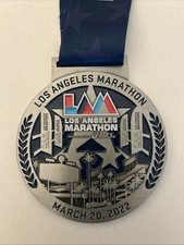 2022 ASICS Los Angeles Marathon Finisher Medal - EXCELLENT CONDITION picture