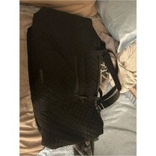Vera Bradley Quilted Travel Duffle Bag with Rose Print Lining picture