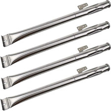 Stainless Steel Grill Burner Tubes Replacement Gas Grill Burners 4 Pack picture