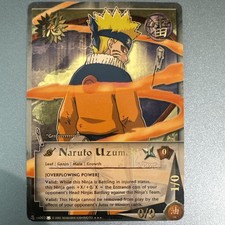 Naruto Ccg Naruto Uzumaki US002 Super Rare 1st Edition Bandai Vintage picture