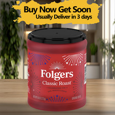 Folgers Classic Medium Roast Ground Coffee 9.6oz - Choose Your Flavor picture