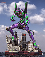 Eva 01 Figure / Statue various sizes picture