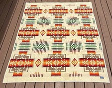 Pendleton Beaver State Wool Blanket Chief Joseph Aztec Southwestern 63 x 72 picture