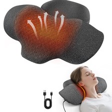 3in1 Electric Neck Massager Pillow, Therapy Pillow Traction Massager with Heat.. picture