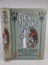 1906 The Devil Of To-Day Play Between False Good Mench Chambers Antique 1906 HC picture
