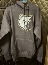 Fanatics Memphis Grizzlies Gray Pullover Hoodie Sweatshirt Size M picture