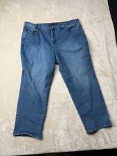 Gloria Vanderbilt Amanda Jeans Size 20WS Blue Denim High Rise Tapered picture