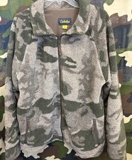 Cabelas Outfitter Series camo WOOLTIMATE Jacket Zip Coat 4MOST Windshear Men XL picture